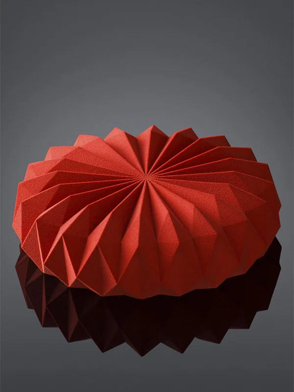 Origami apple cake